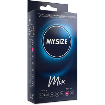 My Size Mix Condoms 64 Mm 10 Units