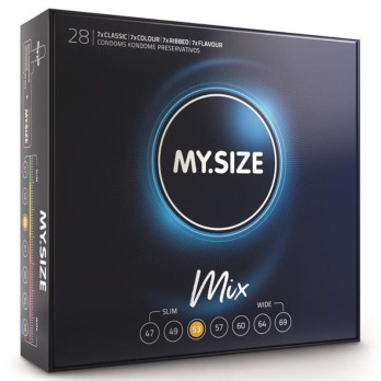 My Size Mix Condoms 53 Mm 28 Units