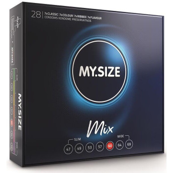 My Size Mix Condoms 60 Mm 28 Units