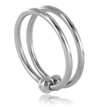 Metalhard Double Glans Ring 30Mm