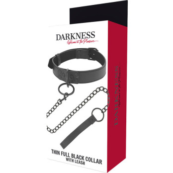 DarknessTrade - Black Necklace With Chain