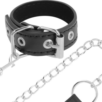 DarknessTrade - Penis Ring With Strap