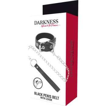 DarknessTrade - Penis Ring With Strap