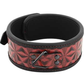 Begme™ - Red Edition Premium Vegan Leather Collar With Neoprene Lining