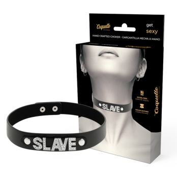 Coquette Chic DesireTrade - Slave Vegan Leather Choker