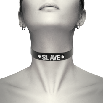 Coquette Chic DesireTrade - Slave Vegan Leather Choker