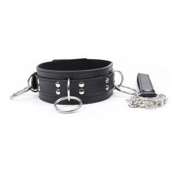 Ohmama Fetish 3 Ring Slave Collar