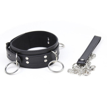 Ohmama Fetish 3 Ring Slave Collar