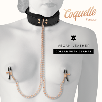 Coquette Chic DesireTrade - Fantasy Nipple Clamp Necklace With Neoprene Lining