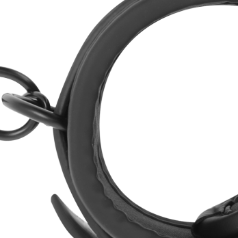 Fetish SubmissiveTrade - Vegan Leather Ankle Cuffs With Noprene Lining