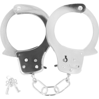 DarknessTrade - Metal Ankle Handcuffs With Keys