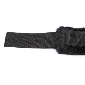 Ohmama Fetish Furry Lined Wrist Restraints