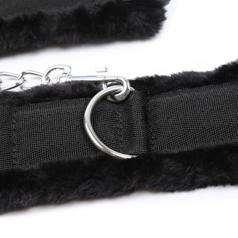 Ohmama Fetish Furry Lined Wrist Restraints