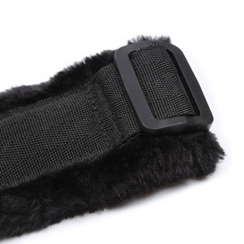 Ohmama Fetish Furry Lined Wrist Restraints