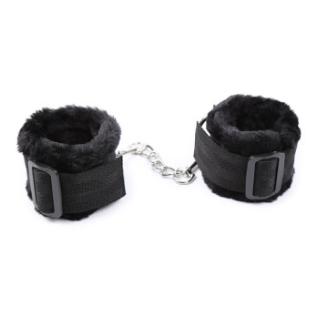 Ohmama Fetish Furry Lined Wrist Restraints