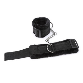 Ohmama Fetish Furry Lined Wrist Restraints