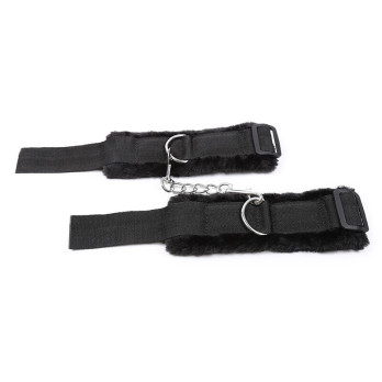 Ohmama Fetish Furry Lined Wrist Restraints