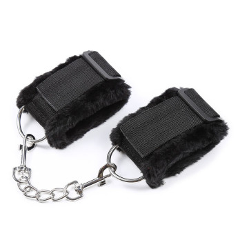 Ohmama Fetish Furry Lined Wrist Restraints