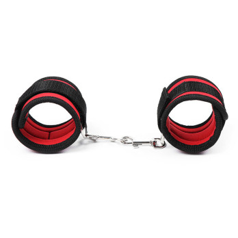 Ohmama Fetish Nylon Bind Hook And Loop Wrist Restraints