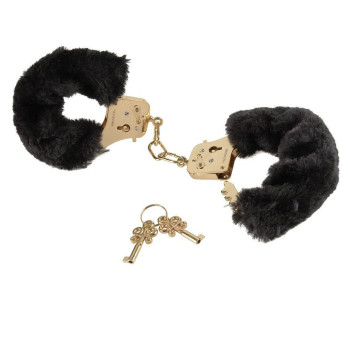 Fetish Fantasy Gold Deluxe Furry Cuffs