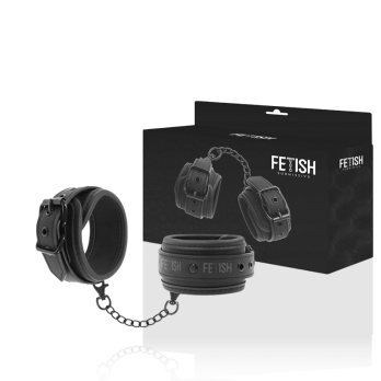 Fetish SubmissiveTrade - Vegan Leather Handcuffs With Noprene Lining