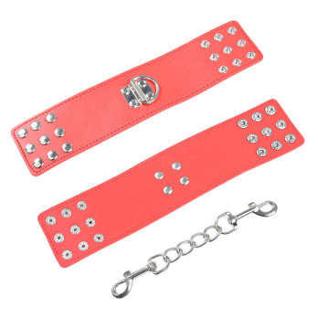 Ohmama Fetish Wrist Restraints Snap Fasten