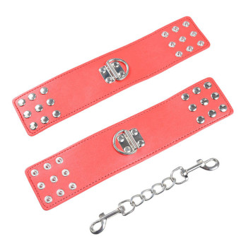 Ohmama Fetish Wrist Restraints Snap Fasten