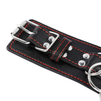 Ohmama Fetish Wrist Restraints With Heart Inlay