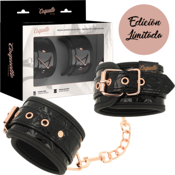 Coquette Chic DesireTrade - Black Edition Handcuffs With Neoprene Lining