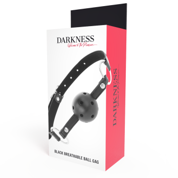 DarknessTrade - Black Breathable Gag