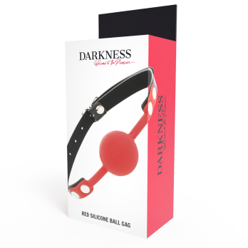 DarknessTrade - Red Silicone Gag