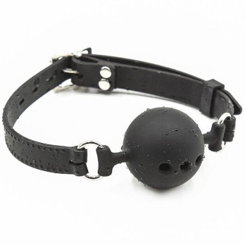 Ohmama Fetish Breathable Silicone Ball Gag Size L