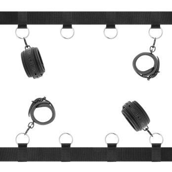 Fetish SubmissiveTrade - Luxury Bed Ties Set With Noprene Lining