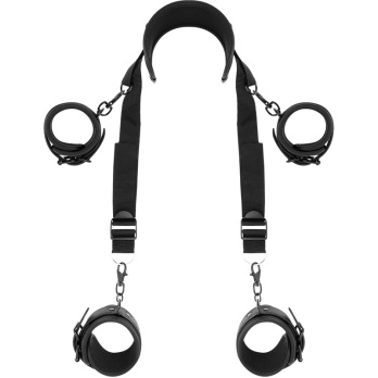 Fetish SubmissiveTrade - Master Position With 4 Noprene-Lined Handcuffs