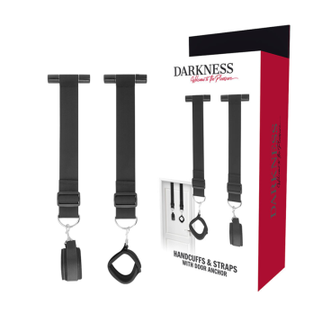 DarknessTrade - Bondage Door Handcuffs