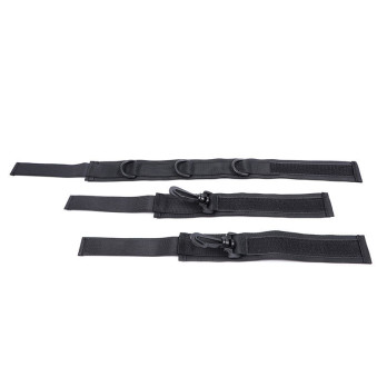 Ohmama Fetish Nylon Collar With Wrist Restraints