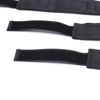 Ohmama Fetish Nylon Collar With Wrist Restraints