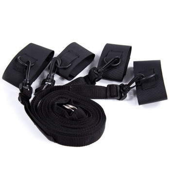 Ohmama Fetish Nylon Velcro Bed Bondage Restraints