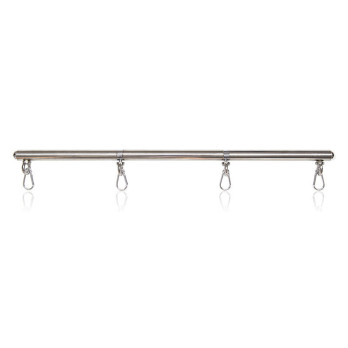 Ohmama Fetish Detachable Spreader Metal Bar 4 Hooks