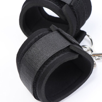 Ohmama Fetish Neoprene Gag With Hand Cuffs