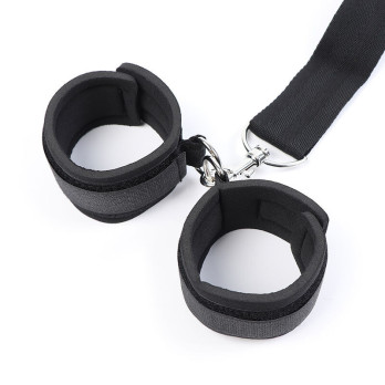 Ohmama Fetish Neoprene Gag With Hand Cuffs