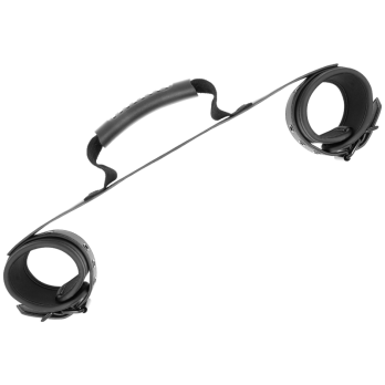 Fetish SubmissiveTrade - Noprene Lining Handcuffs With Handle