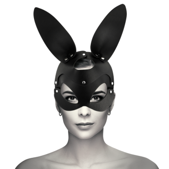 Coquette Chic DesireTrade - Vegan Leather Mask With Rabbit Ears