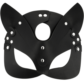 Coquette Chic DesireTrade - Vegan Leather Mask With Cat Ears