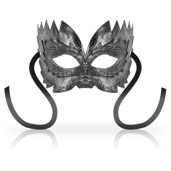 Ohmama Masks Venetian Style Eyemask - Silver