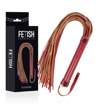 Fetish Submissive Dark Room  Flogger Vegan Leather