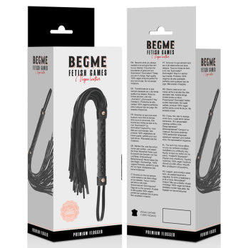 Begme™ - Black Edition Vegan Leather Flogger