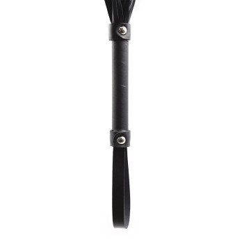 Ohmama Fetish Silver Rivet Flogger