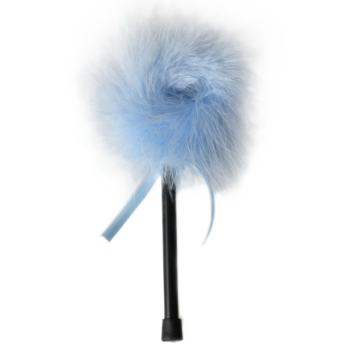 Secretplay Light Blue Marabou Duster