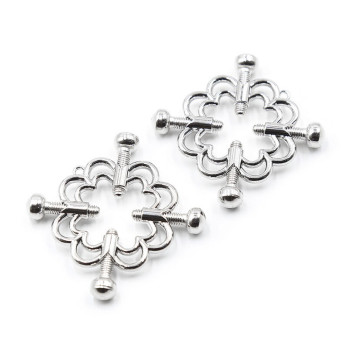 Ohmama Metallic Nipple Clamps Flower